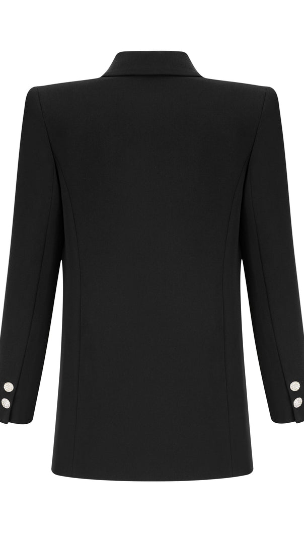AIIZIE THALA CRYSTAL-EMBELLISHED BOW BLAZER - product image