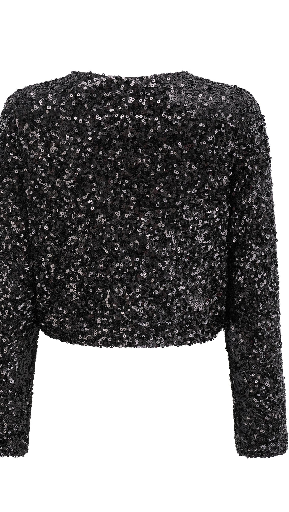 GIACCA CON PAILLETTES E CRAVATTA FRONTALE NERISSA