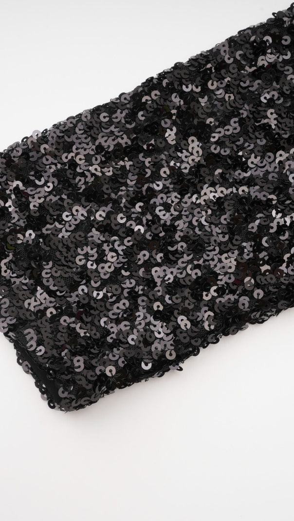 AIIZIE NERISSA TIE-FRONT SEQUINNED JACKET - product image
