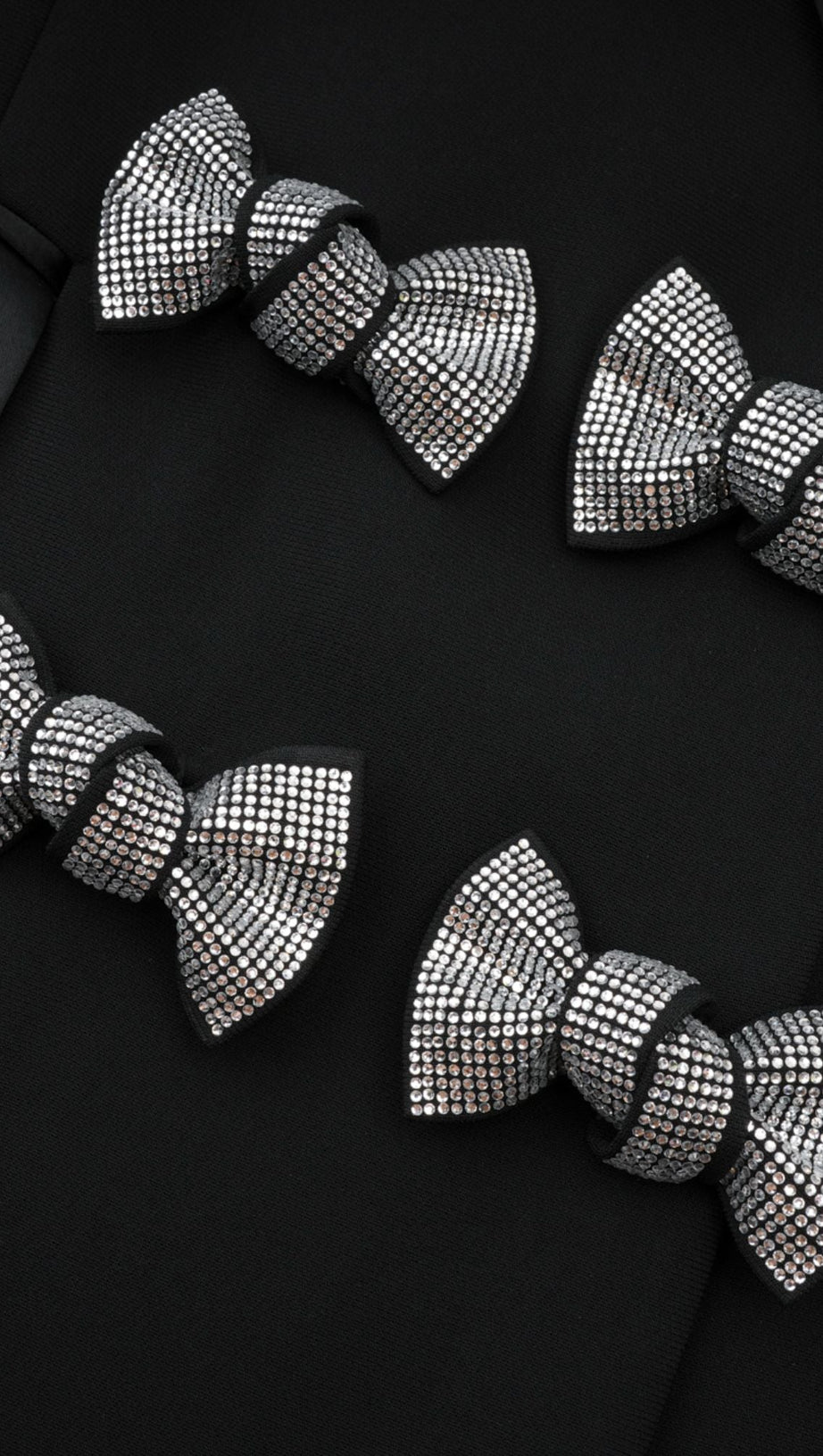 THALA CRYSTAL-EMBELLISHED BOW BLAZER