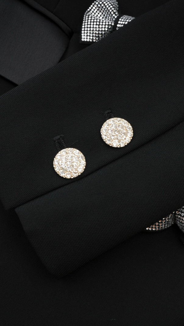 AIIZIE THALA CRYSTAL-EMBELLISHED BOW BLAZER - product image