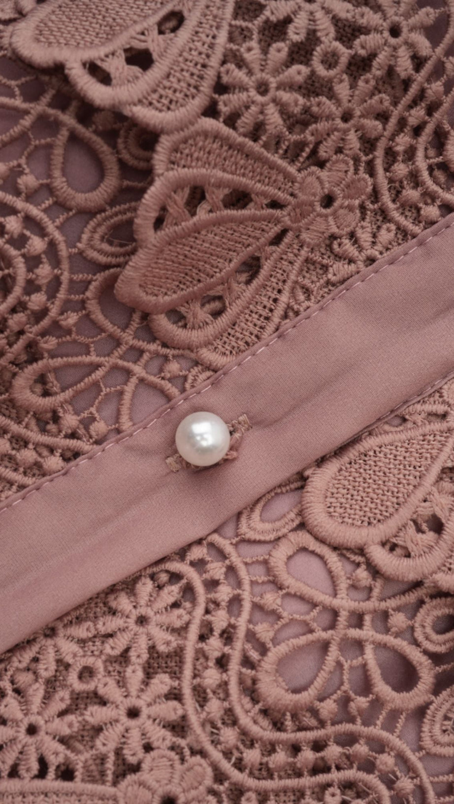 INÈS LACE CUT-OUT TIERED MIDI DRESS