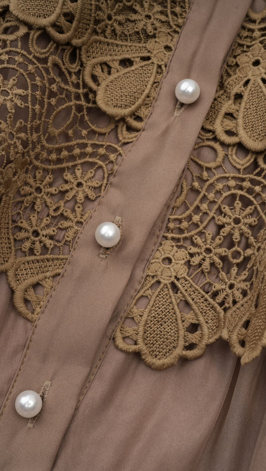 INÈS LACE CUT-OUT LAYERED MINI DRESS