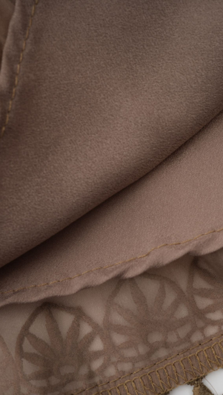 INÈS LACE CUT-OUT LAYERED MINI DRESS