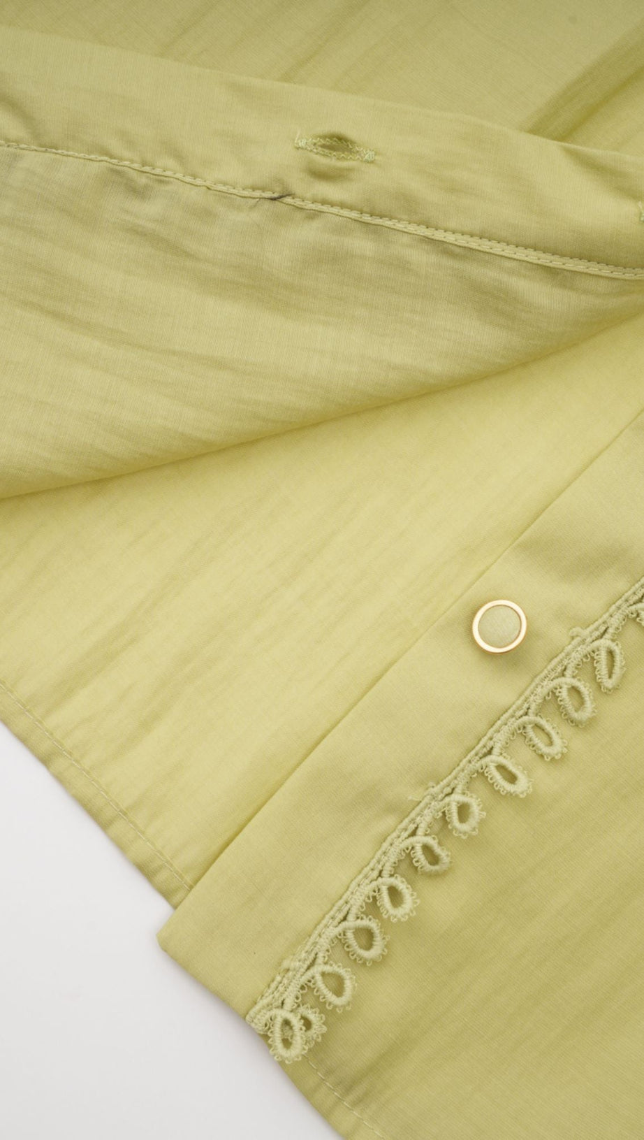 Passendes Set aus Hemd und Rock „Hélène“ mit Blumenstickerei 