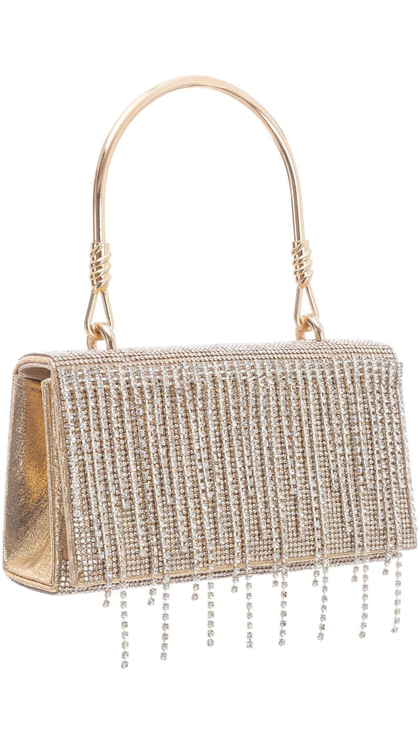 AIIZIE CHLOÉ CRYSTAL-EMBELLISHED FRINGE TOTE BAG - product image