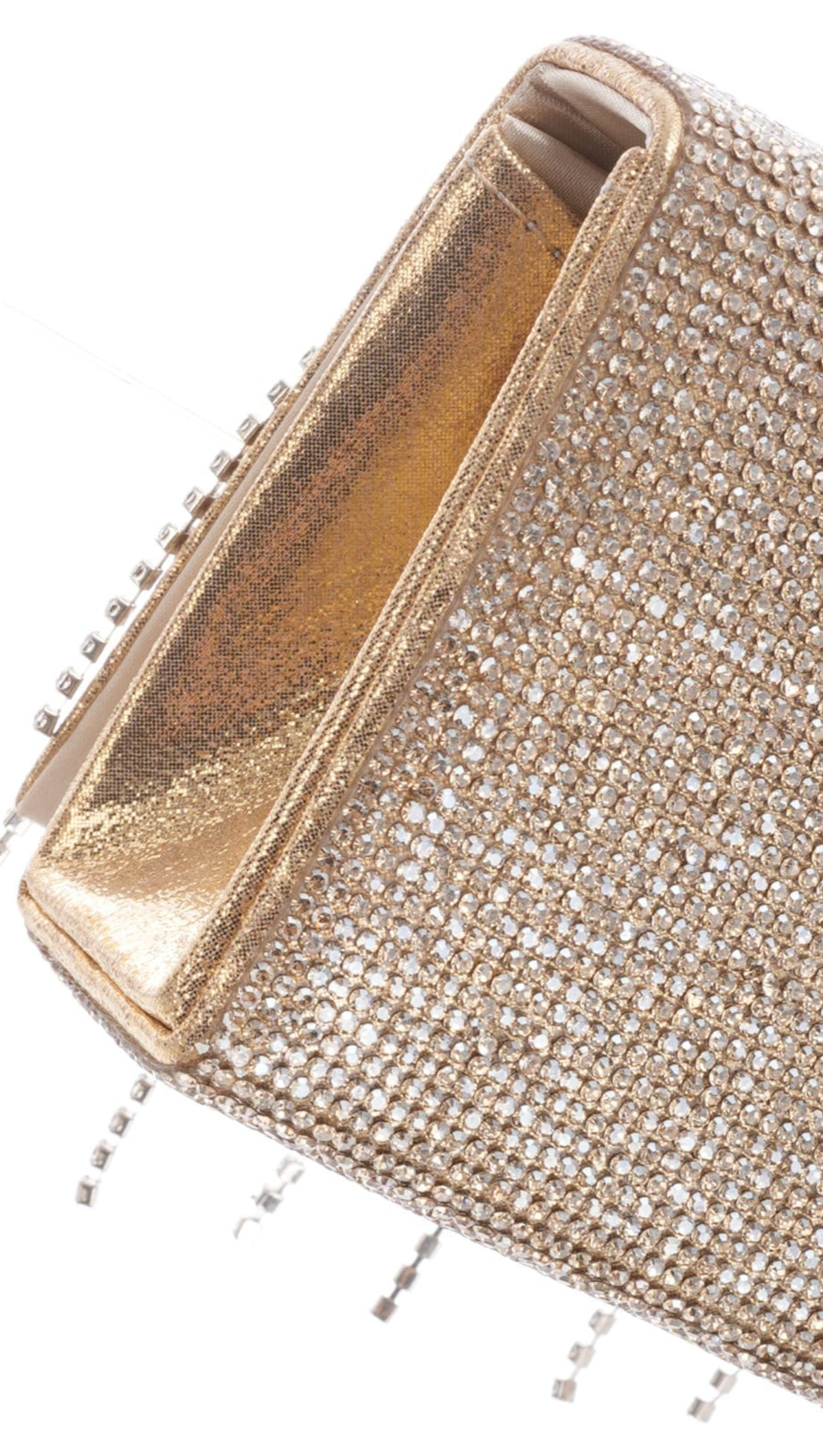 CHLOÉ CRYSTAL-EMBELLISHED FRINGE TOTE BAG