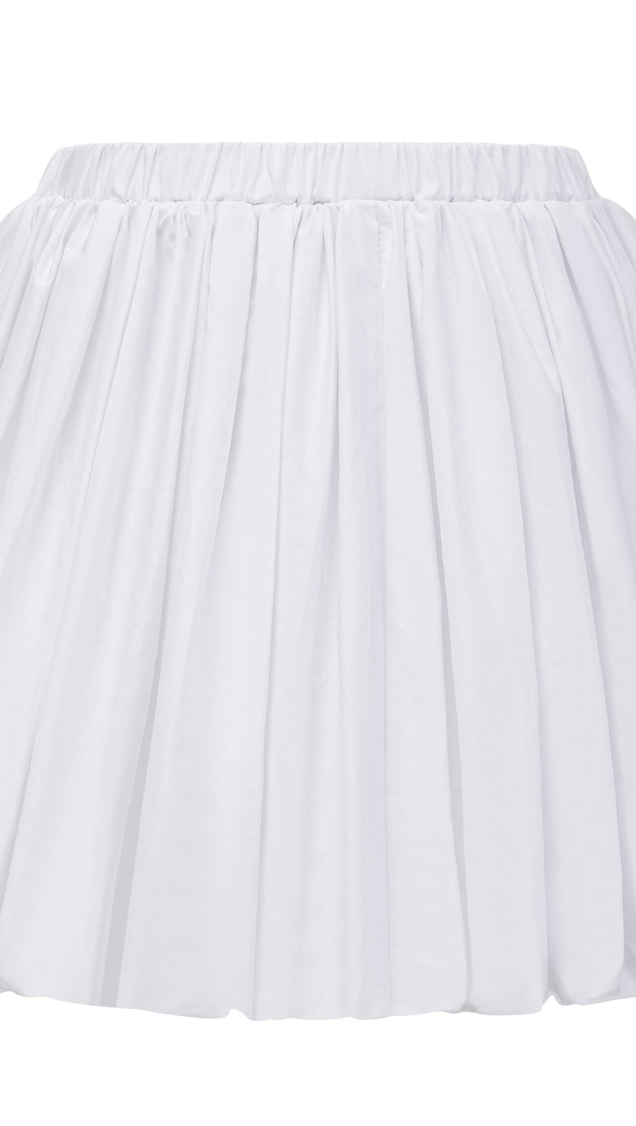 tiffany White off-shoulder Ruched Blouse & Skirt Set