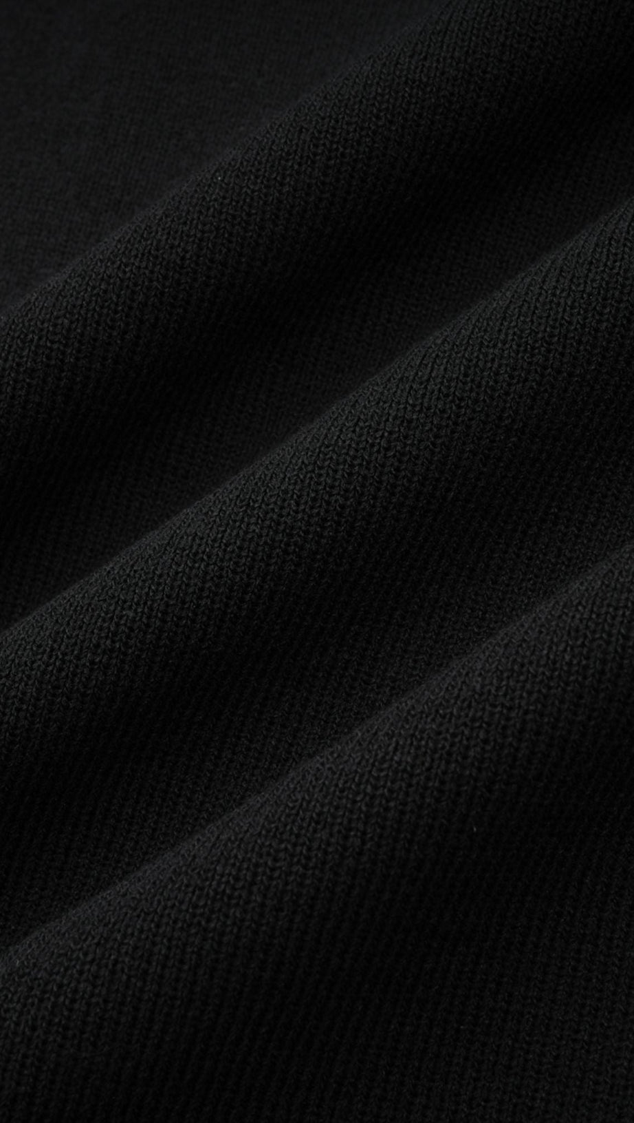 MINI ABITO IN MAGLIA CON VOLANT E DECORAZIONI NERE FABIENNE