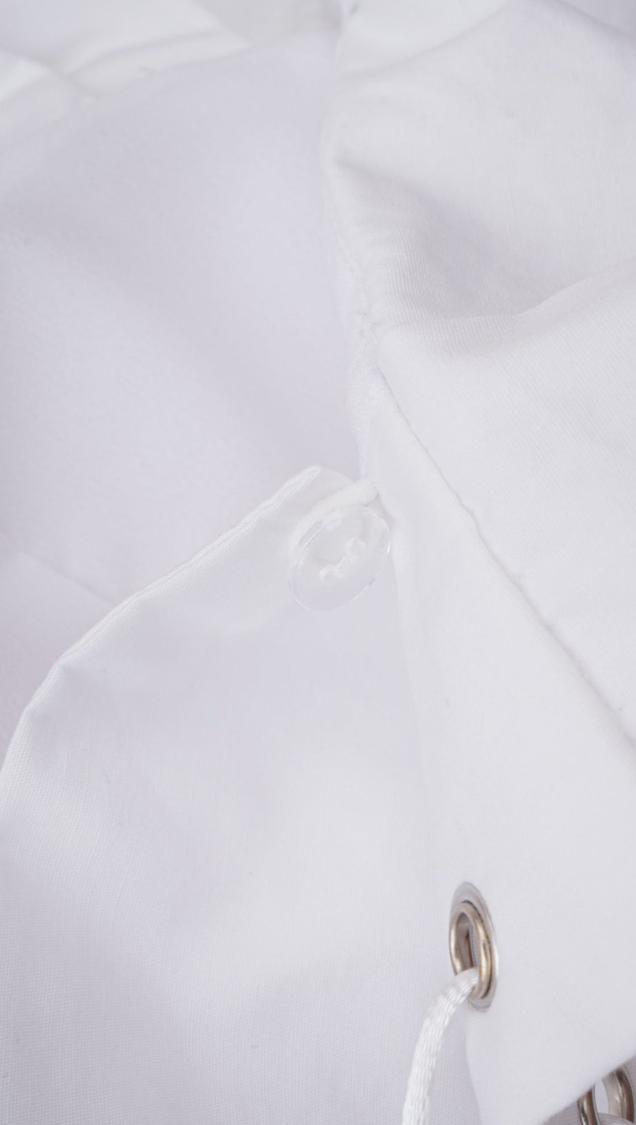 tiffany White off-shoulder Ruched Blouse & Skirt Set