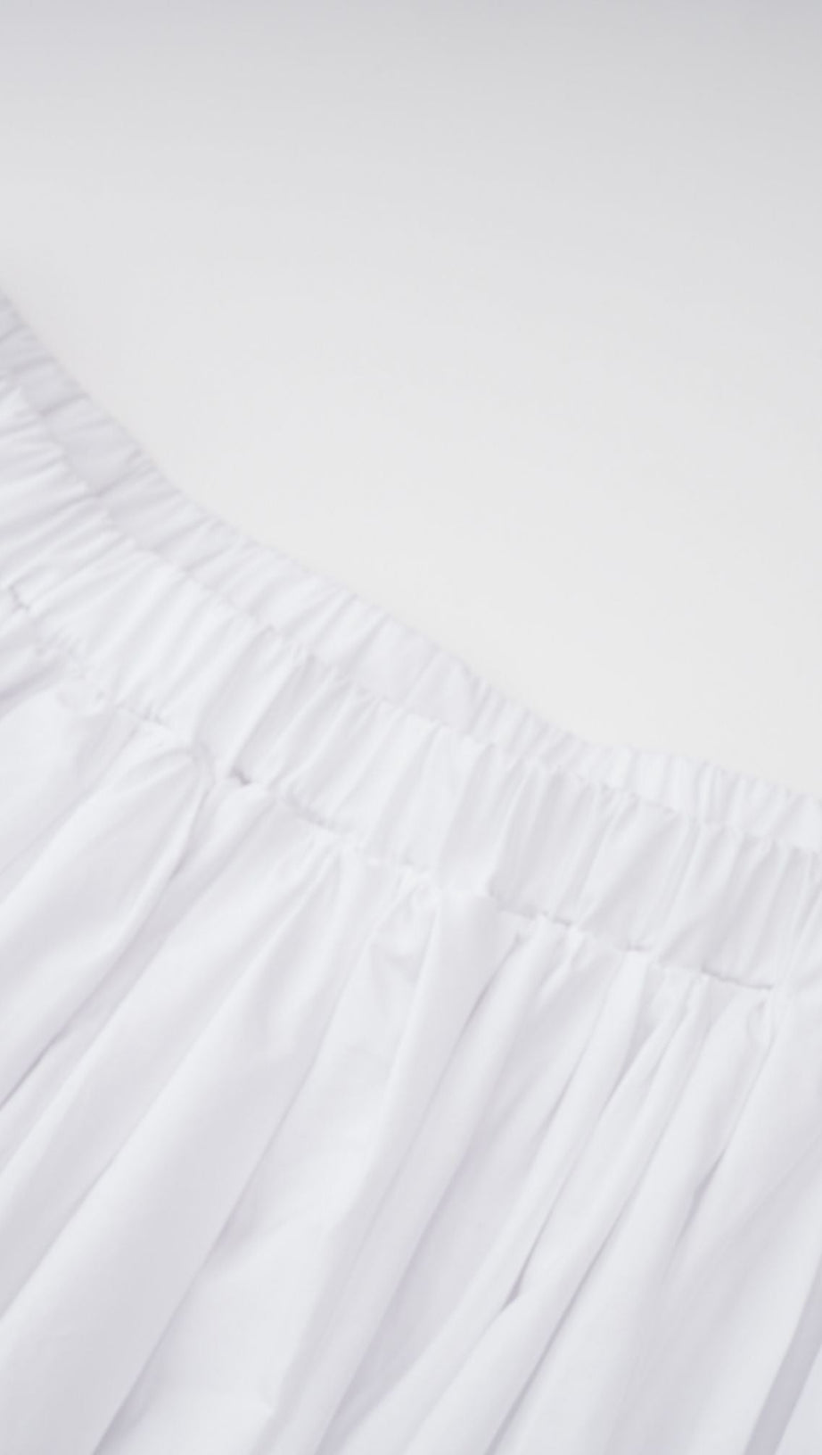 tiffany White off-shoulder Ruched Blouse & Skirt Set