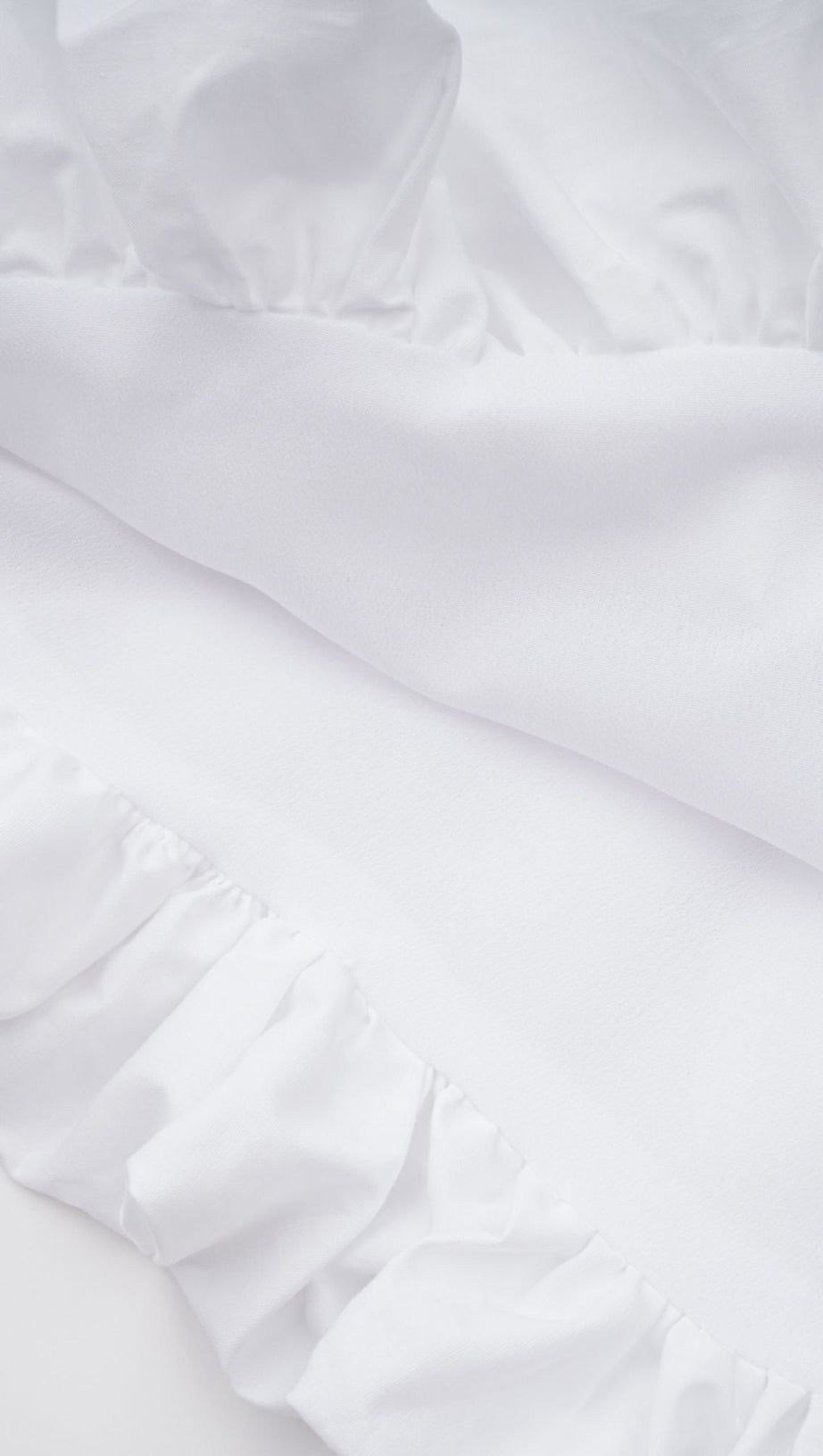 tiffany White off-shoulder Ruched Blouse & Skirt Set