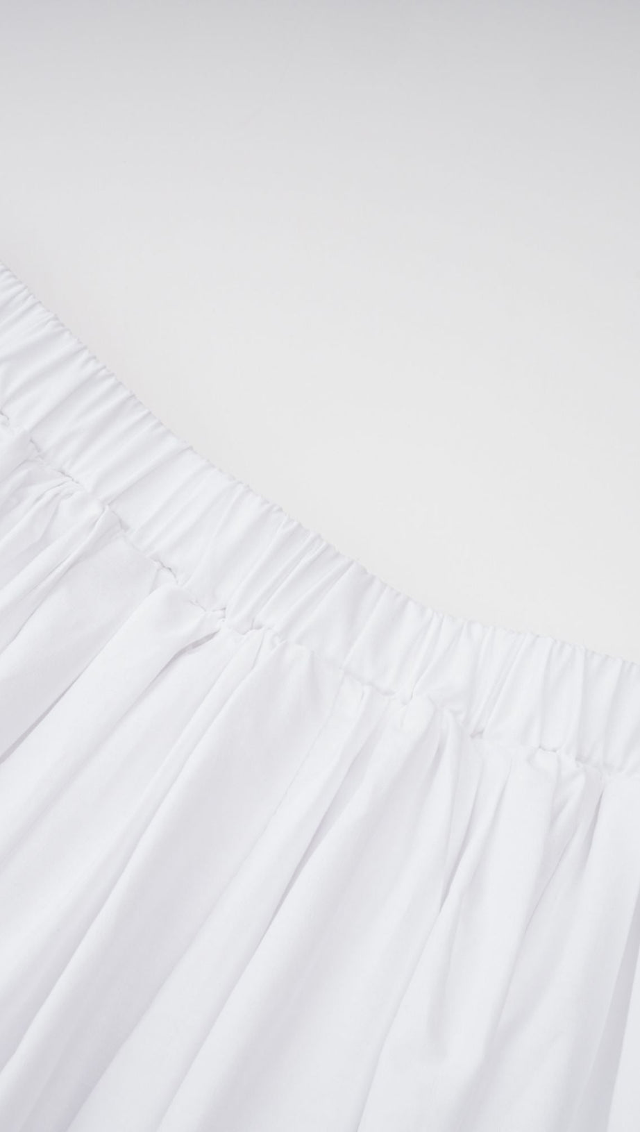tiffany White off-shoulder Ruched Blouse & Skirt Set
