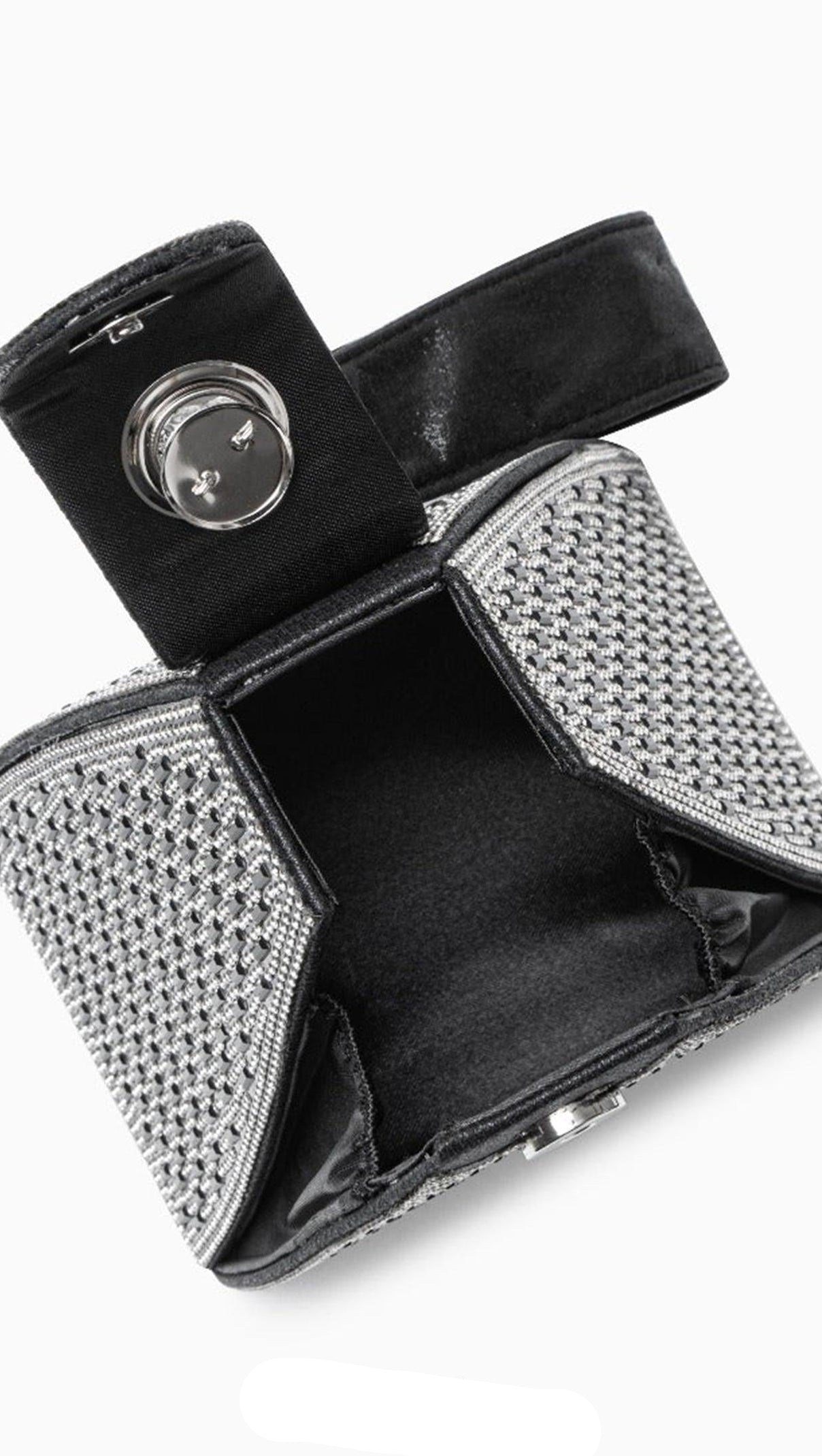 AIIZIE RHINESTONE-EMBELLISHED PYRAMID HANDBAG - product image