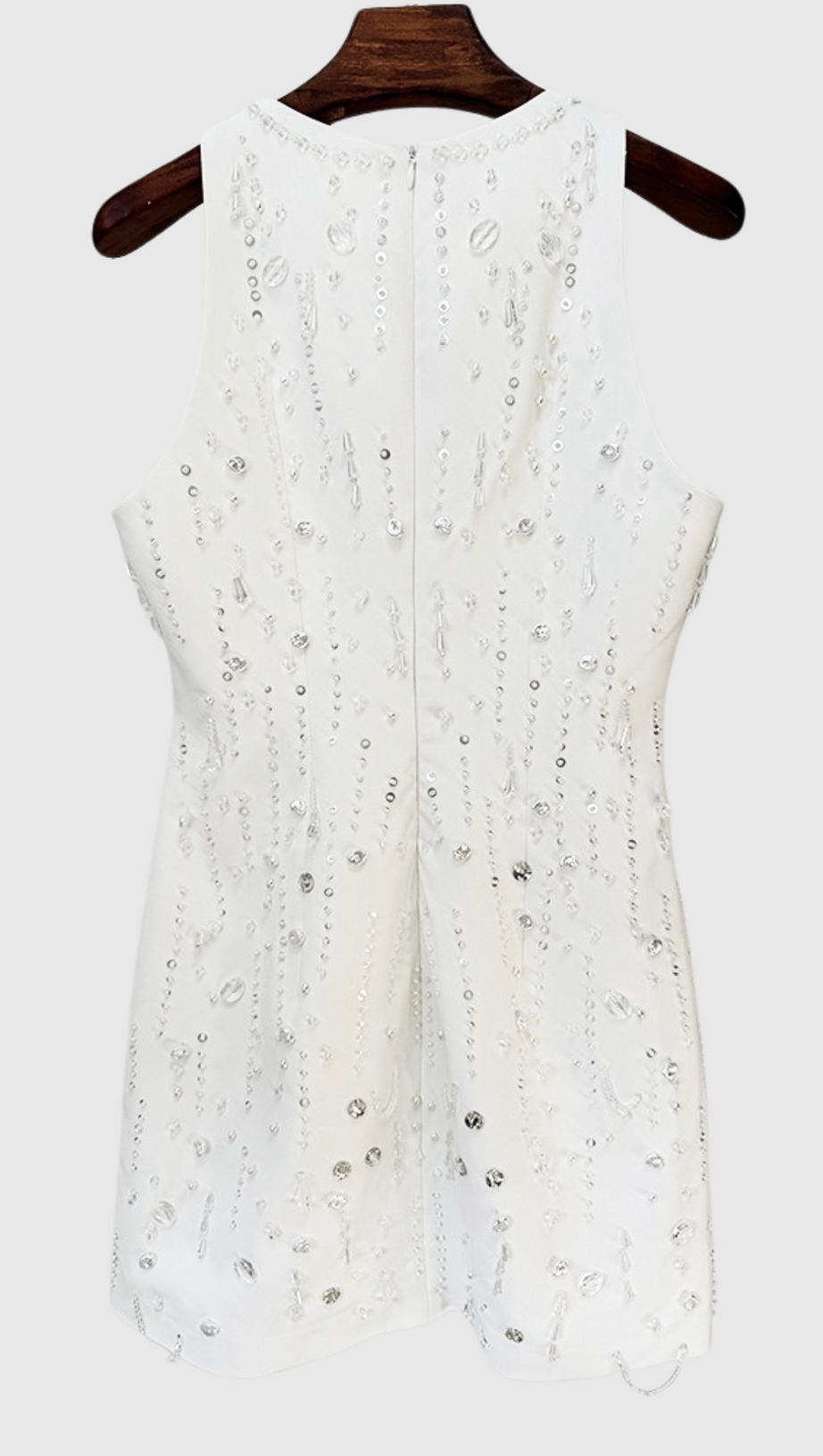 DALLAN BEADED EMBELLISHED MINI DRESS
