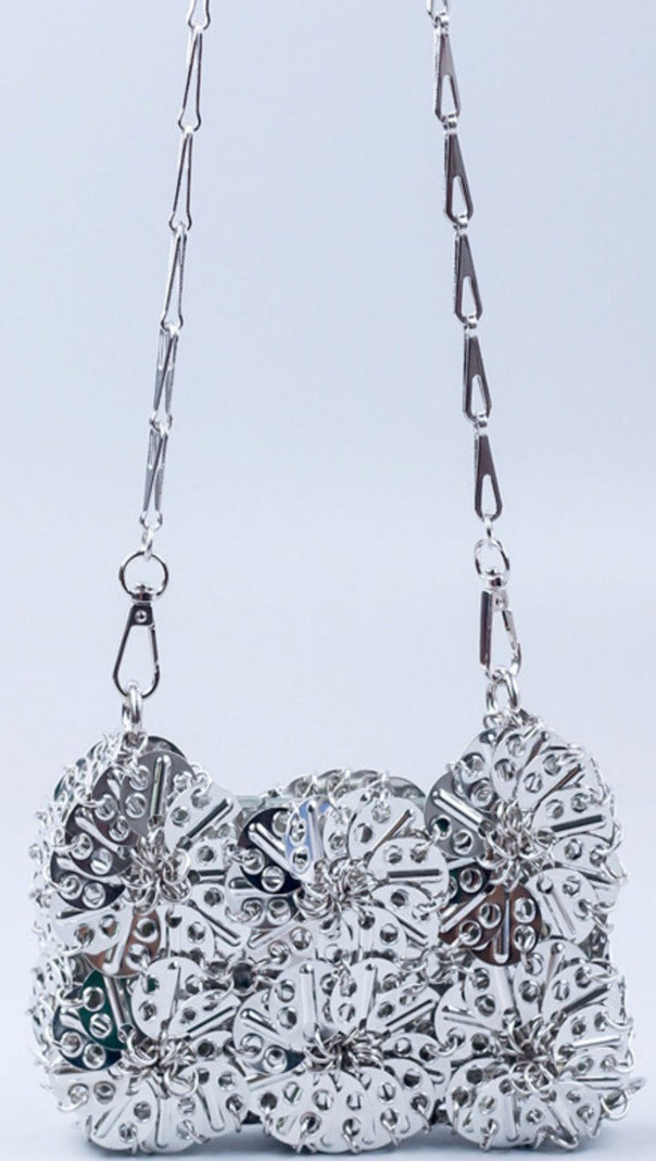 AIIZIE FLORAL CHAINMAIL BAG - product image