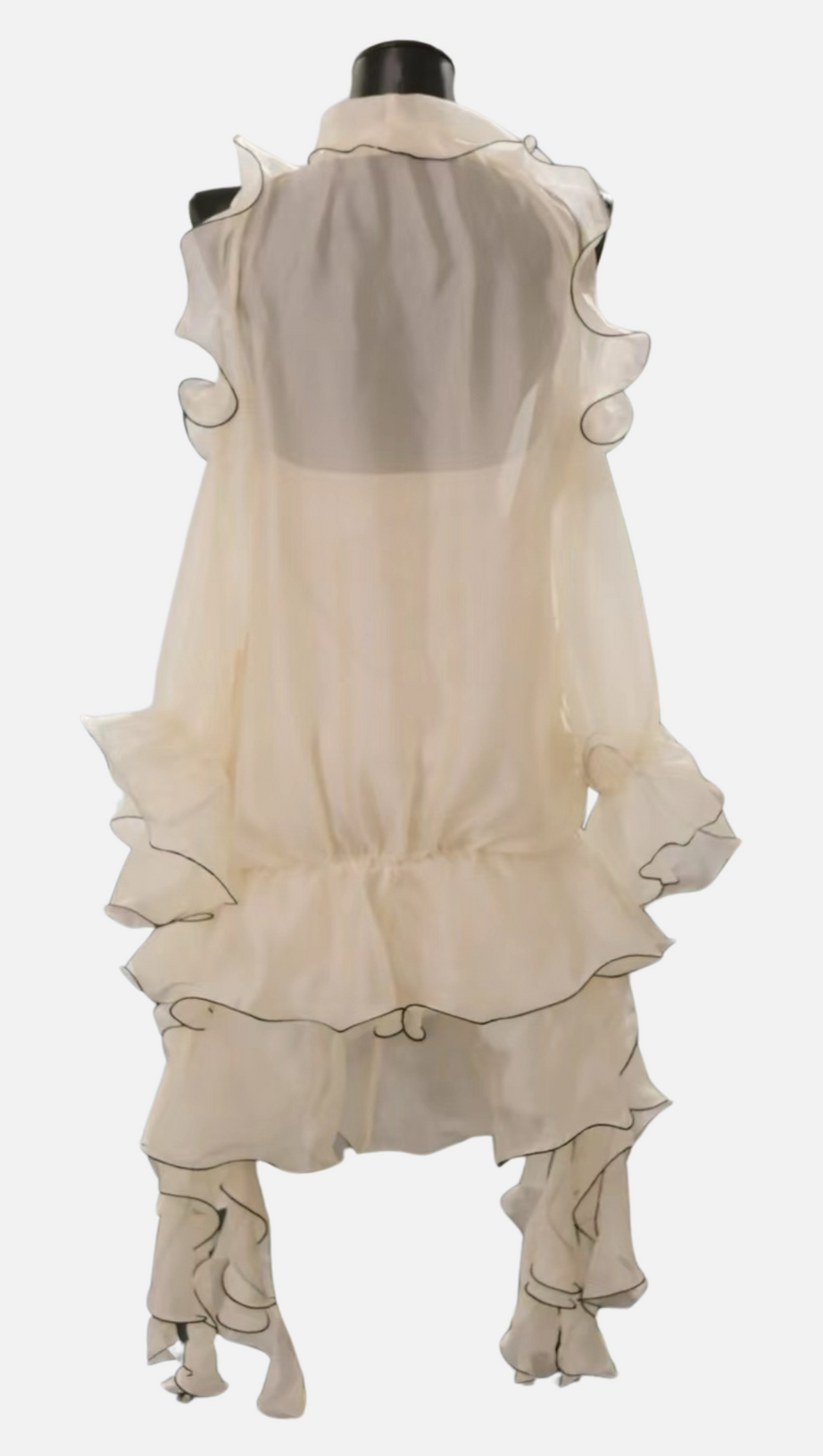 EAVAN RUFFLE FLORAL MINI DRESS