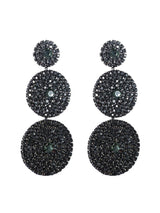 Elina Layered Round Diamond Earrings