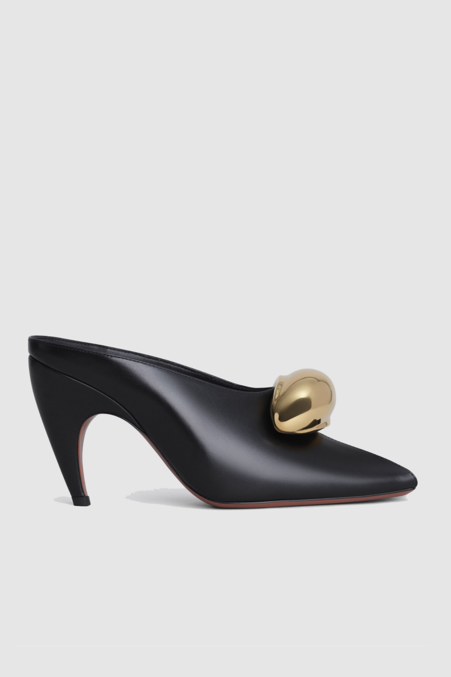 MULES IN PELLE CON FIBBIA A BOCCA DI PESCE EMERSON HARDWARE