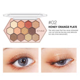 12 COLORS SHIMMER MATTE LONG-LASTING WATERPROOF EYE SHADOW