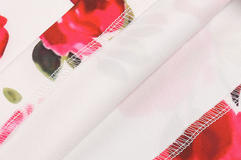 Bedrucktes Langarmhemd, Hosenträgerhose, Anzug