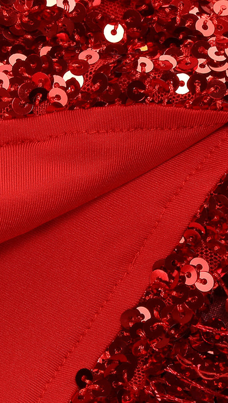 KORSETT-MINIKLEID MIT KRISTALLVERZIERUNG UND SCHLEIFE 