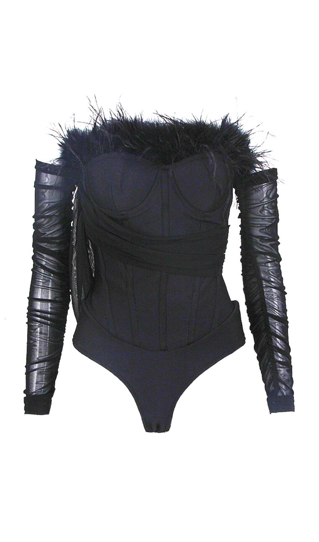 BODY IN PIUME ROSA CIPRIA