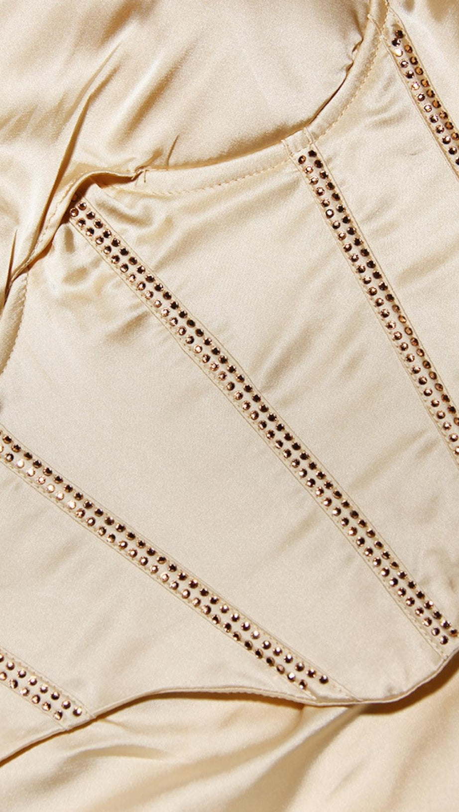 FISHBONE  MIDI DRESS IN WHITE