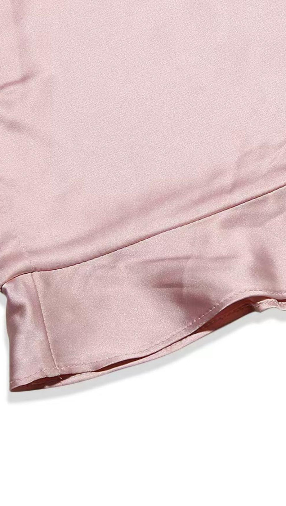 FISHBONE MINI DRESS IN PINK