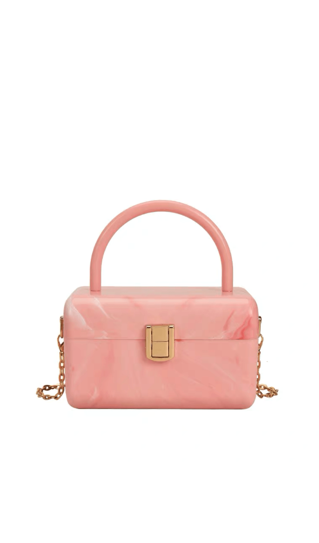 BORSA A SCATOLA IN ACRILICO FRANCESE