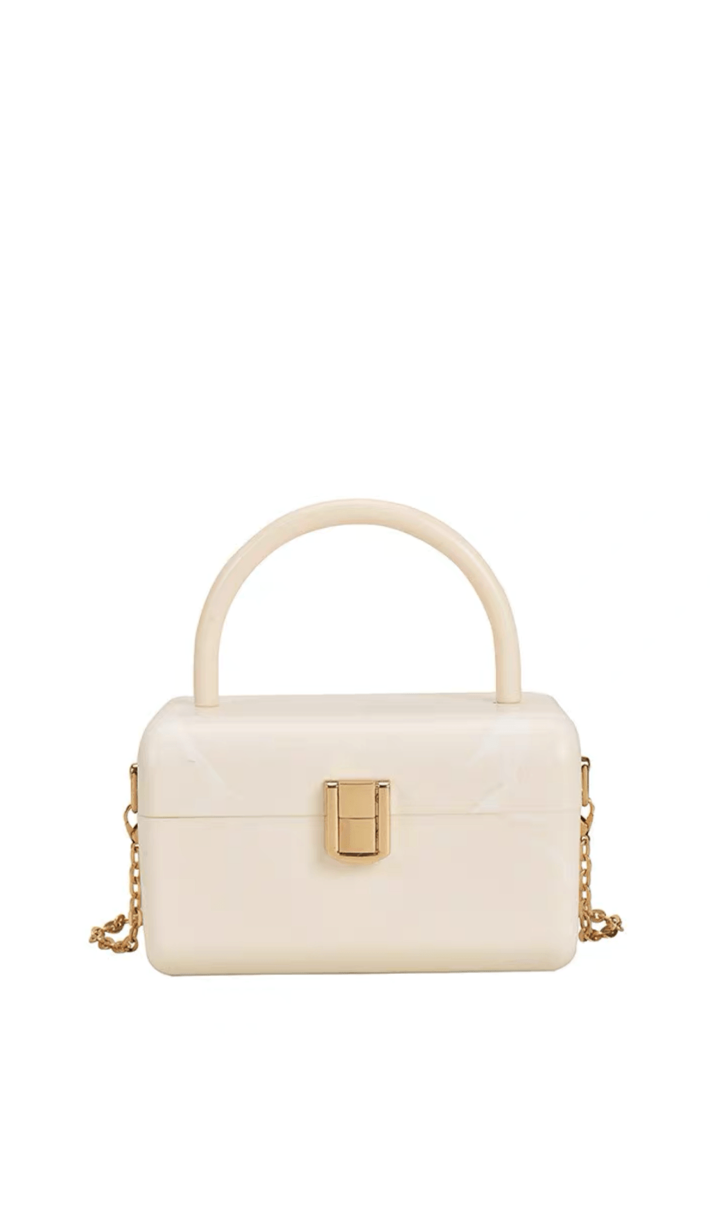 BORSA A SCATOLA IN ACRILICO FRANCESE