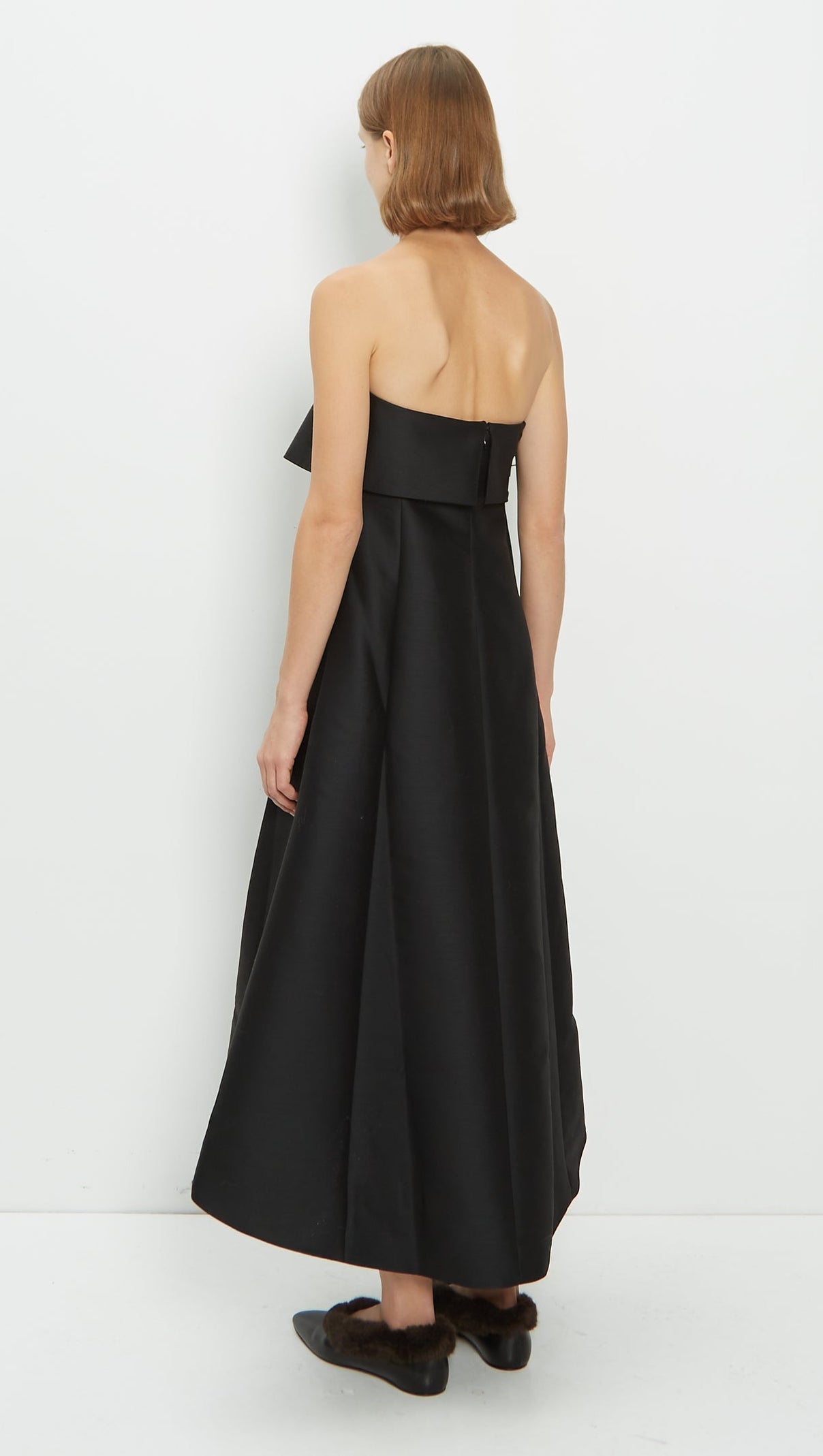 AIIZIE A-LINE WOOL COTTON & WOOL DRESS - product image