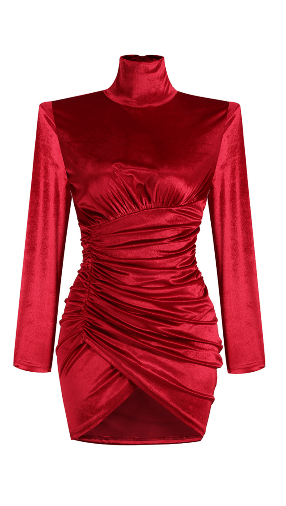 FLANNEL SLIM PARTY DRESS