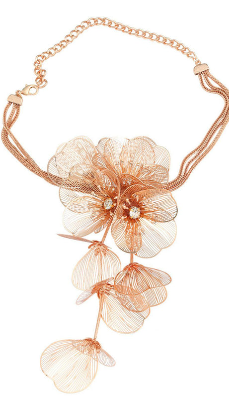 FRANCESCA FLOWER CHOKER
