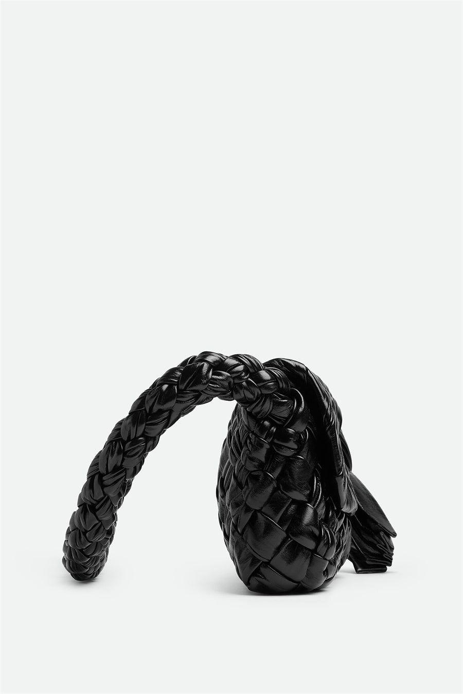 AIIZIE GIANA WEAVE SHOULDER BAG - BLACK - product image