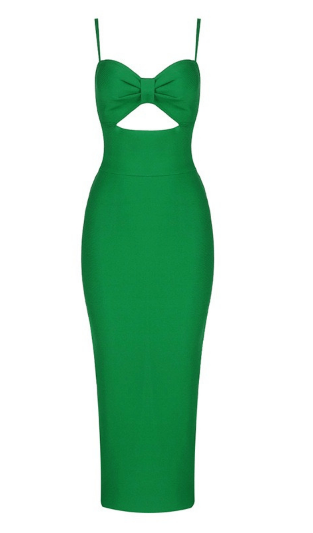 HOLLOW BANDAGE KLEID - BLAU