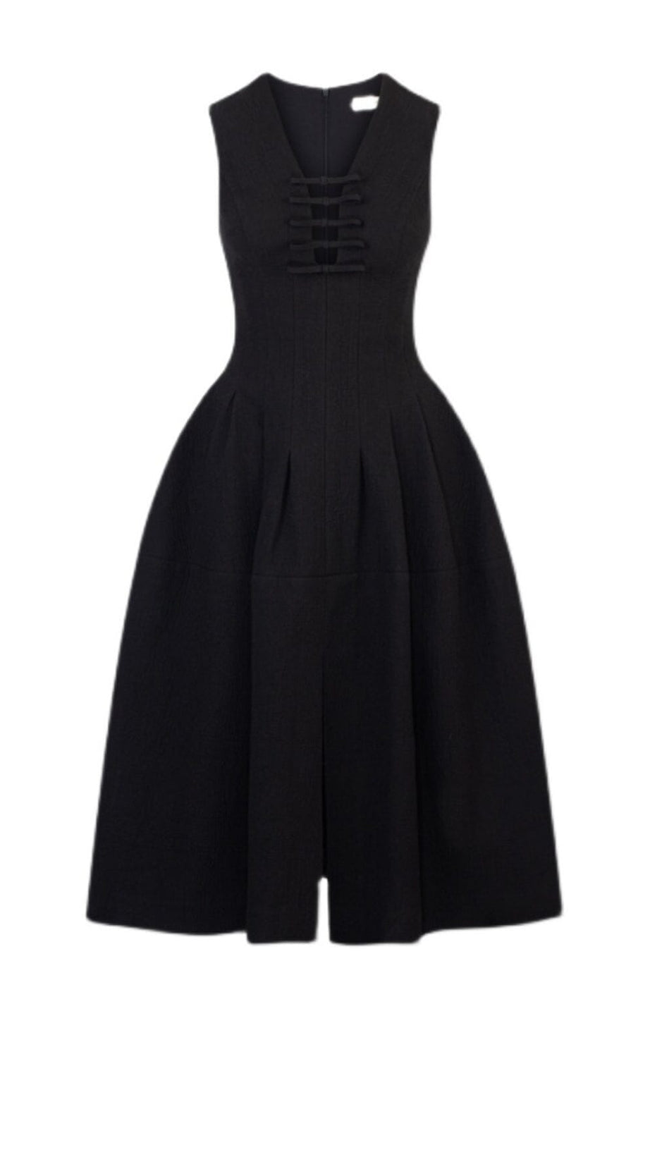 HOHE TAILLE A-LINIE-KLEID