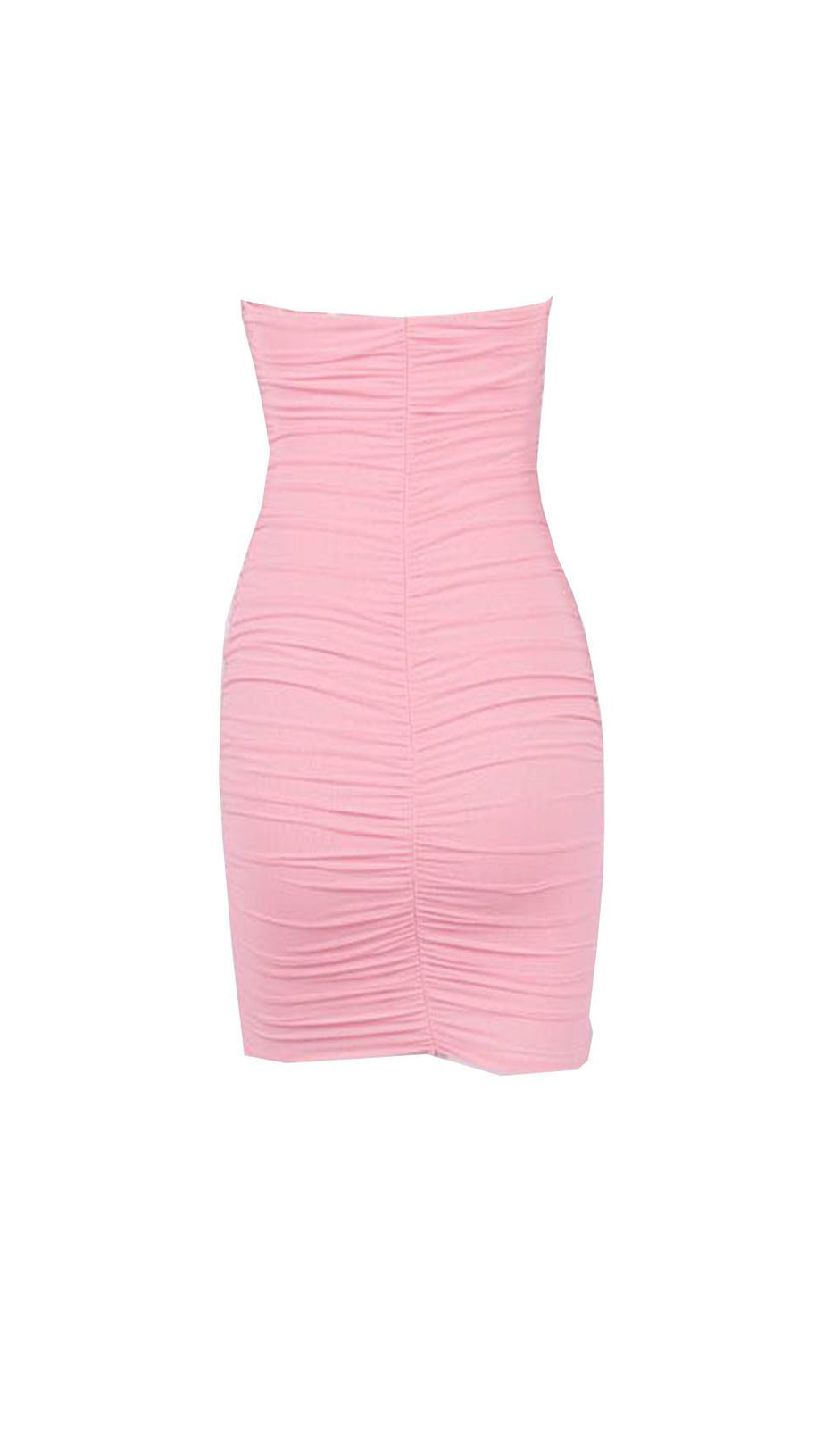 Neckholder-Kleid mit schmalem, sexy Po. 