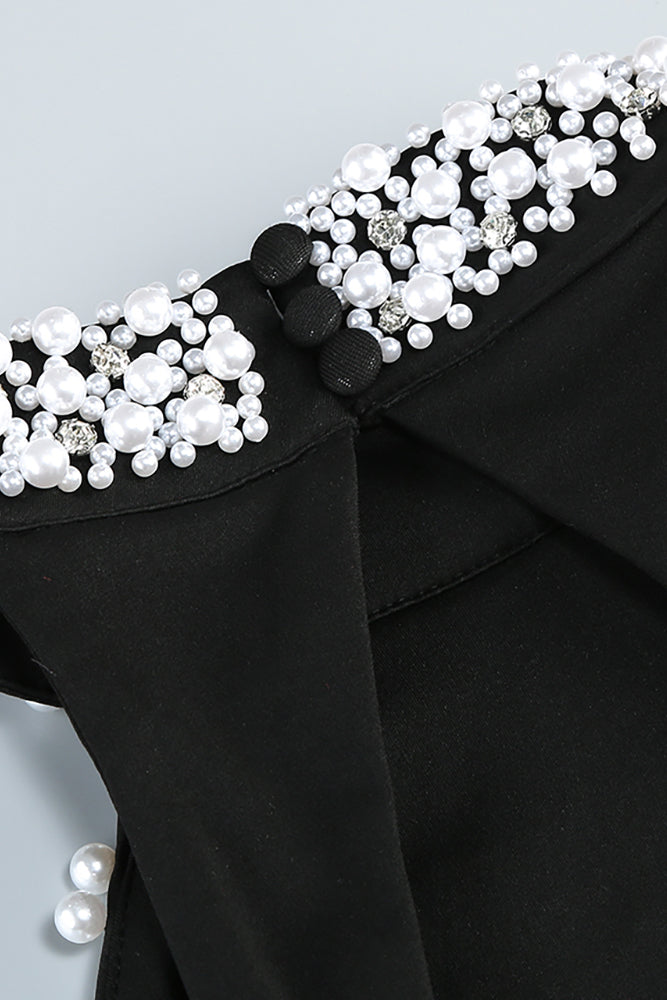 AIIZIE HALTERNECK PEARL PROM GOWN - product image