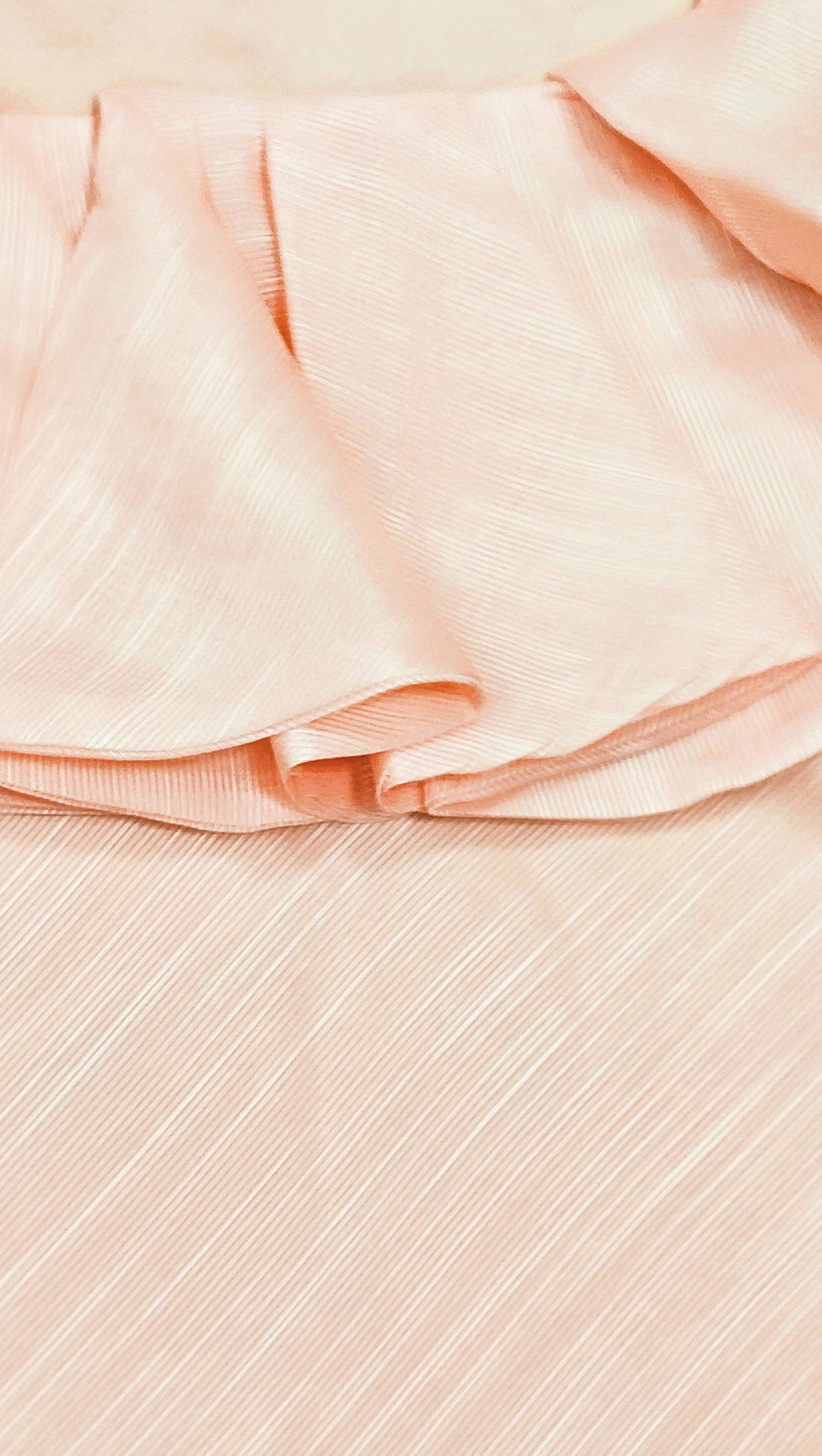 AIIZIE AURORA HALTER NECK RUFFLE MAXI DRESS IN PINK - product image