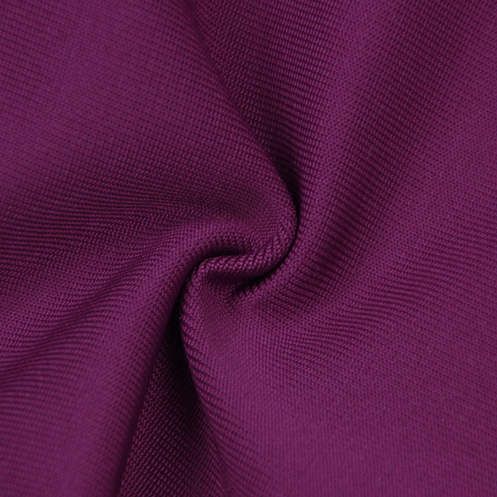 AIIZIE PURPLE LACE AND CREPE MINI DRESS - product image