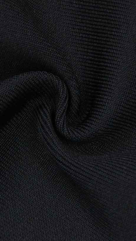 LACE-TRIM V-NECK SLIP DRESS