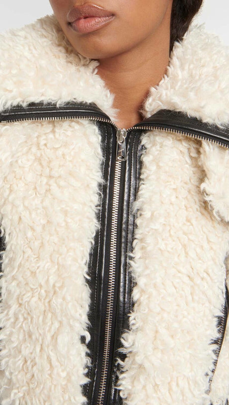 Bomberjacke „Inkia“ aus Kunstpelz