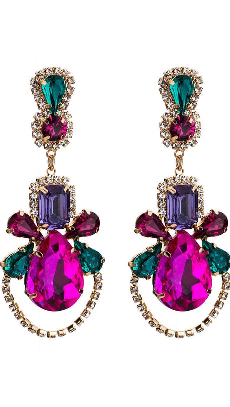 ORECCHINI A PENDENTE CON GEMME ISADOR