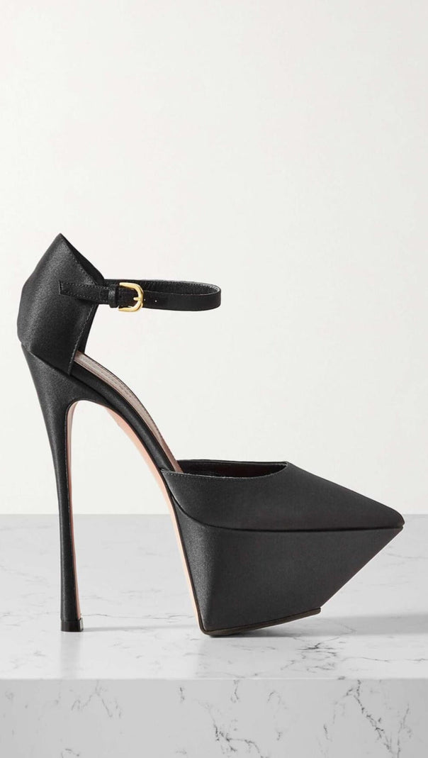 AIIZIE PLATFORM PUMPS IN BLACK - product image