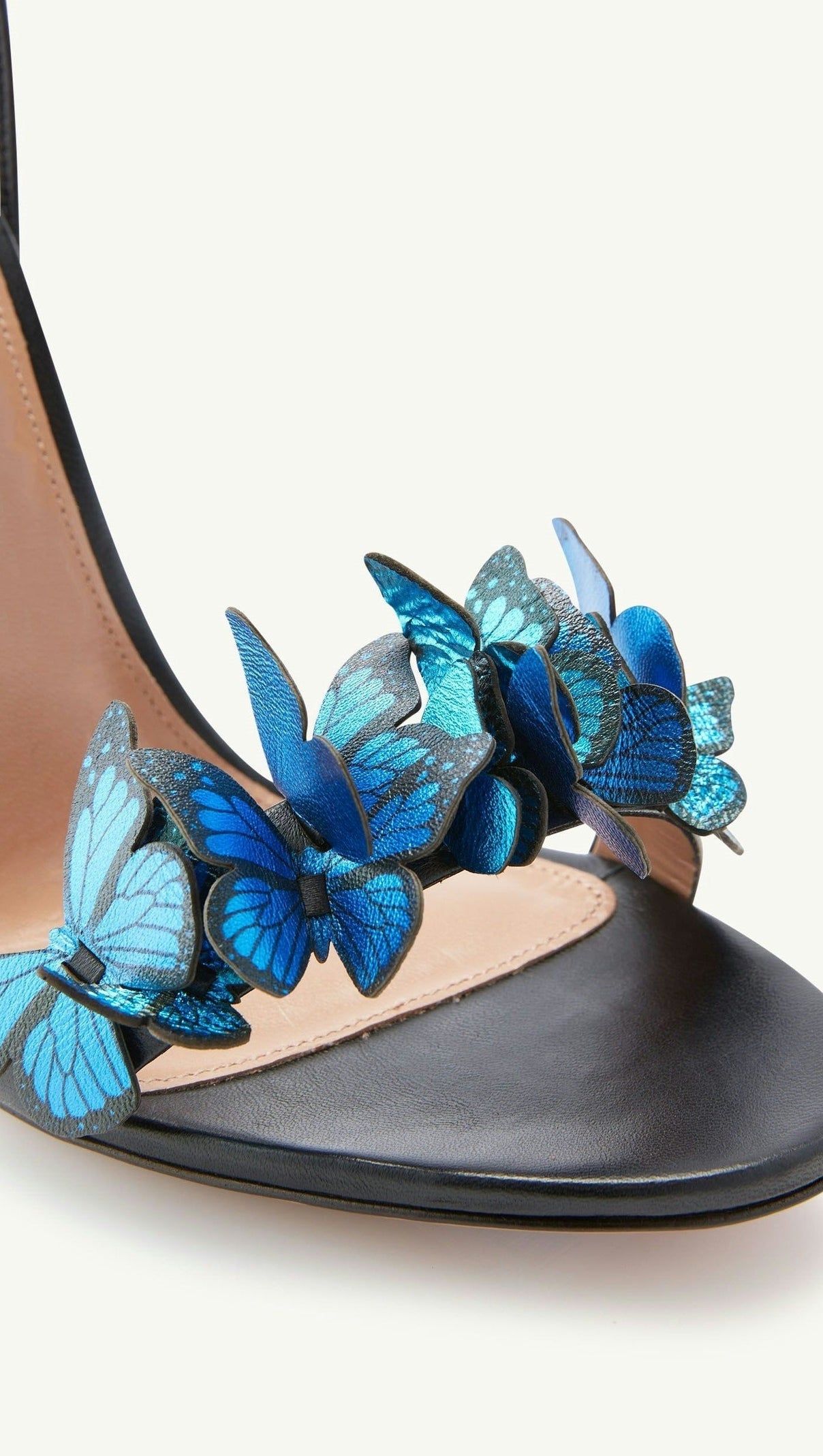 AIIZIE JAZMA PAPILLON SANDAL - BLACK - product image