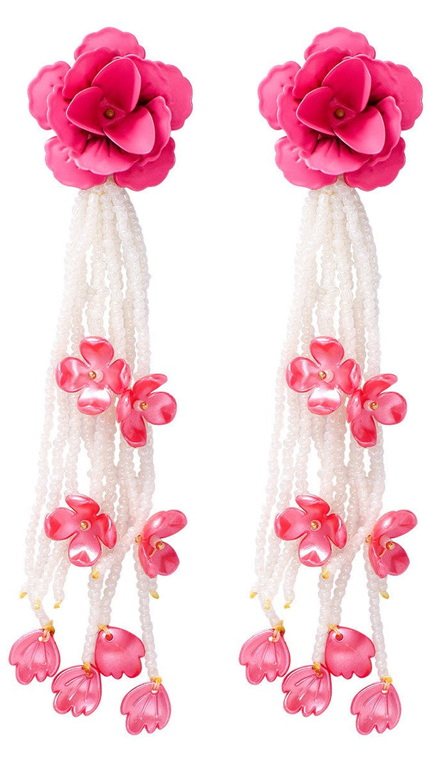 AIIZIE JOCELYN FLORAL BEAD EARRINGS - product image