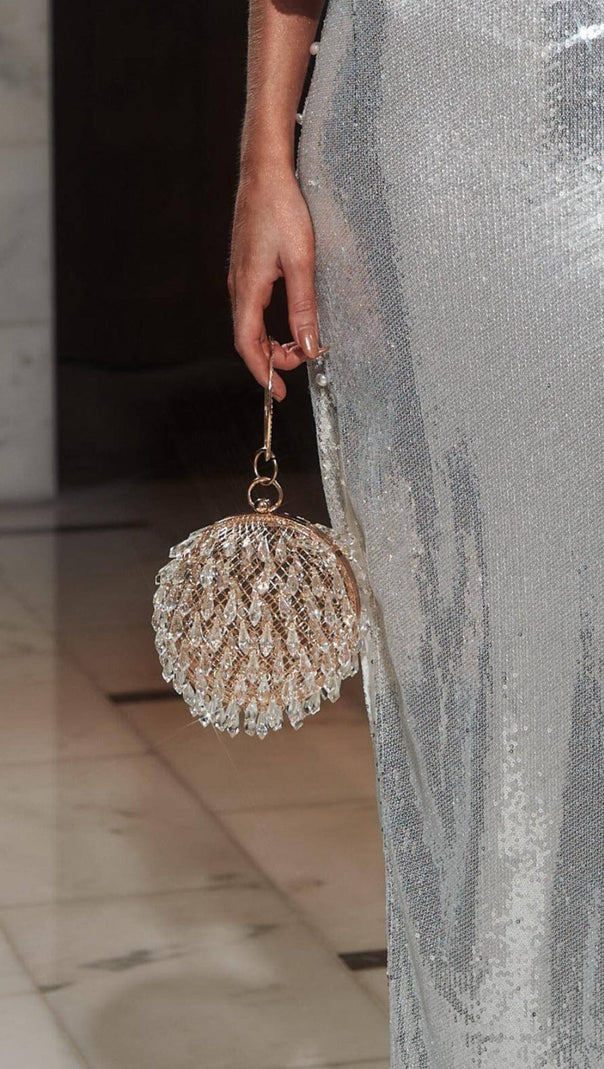 AIIZIE DRIP CLEAR BALL CLUTCH - product image