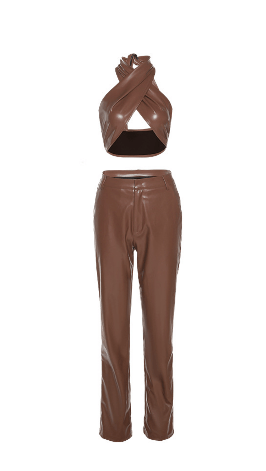 LEATHER FASHION SUIT