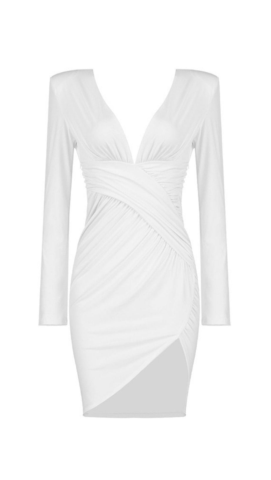 LONG SLEEVE SLIM BLAZER DRESS